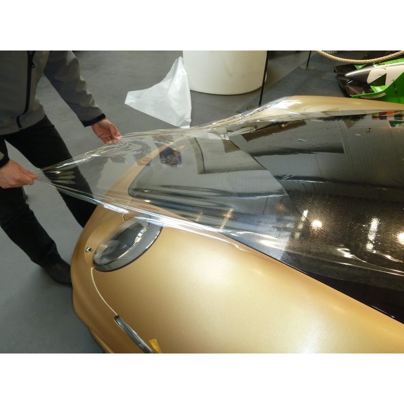 TOYOCO Film teinté pour vitre de voiture, film de protection pour  pare-brise avant, bloque la chaleur et les UV, résistant aux rayures,  occultant